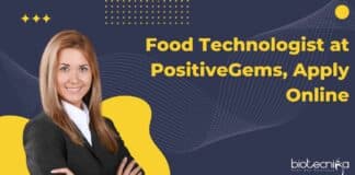 Food Technologist at PositiveGems