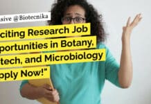 CSIR-CSMCRI BSc & MSc Botany, Biotech, Microbiology Project Job, Apply Online