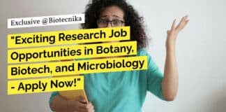 CSIR-CSMCRI BSc & MSc Botany, Biotech, Microbiology Project Job, Apply Online