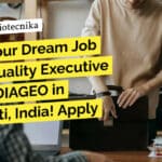 DIAGEO Quality Control Exec Job For Biotech, Biochem, Microbiology – Apply Online "Land Your Dream Job Now - Quality Executive Role at DIAGEO in Guwahati, India! Apply Today!"