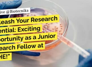 "Unleash Your Research Potential: Exciting Opportunity as a Junior Research Fellow at MAHE!"