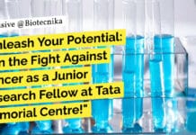 "Unleash Your Potential: Join the Fight Against Cancer as a Junior Research Fellow at Tata Memorial Centre!"