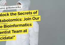"Unlock the Secrets of Metabolomics: Join Our Elite Bioinformatics Scientist Team at Elucidata!"