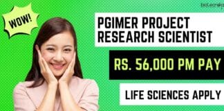 PGIMER Project Research Scientist