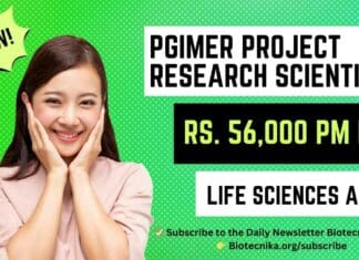 PGIMER Project Research Scientist