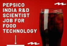 Pepsico India R&D Scientist