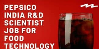 Pepsico India R&D Scientist