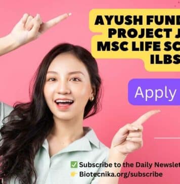 ILBS Research Vacancy 2024