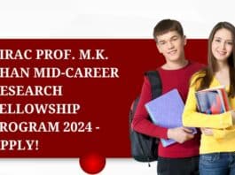 Prof M K Bhan Mid-Career Research Fellowship