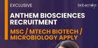 Anthem Biosciences Biotech Job
