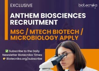 Anthem Biosciences Biotech Job
