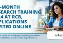 RCB Research Training 2024