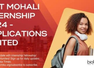 INST Mohali Internship 2024
