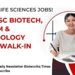 Reliance Life Sciences Jobs! BSc & MSc Biotech, Biochem & Microbiology Attend Walk-In Reliance Life Sciences Jobs