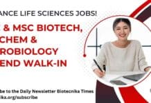 Reliance Life Sciences Jobs