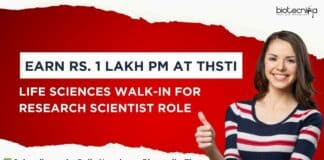 Research Scientist at THSTI new