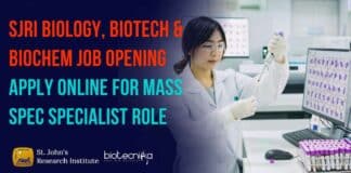 SJRI Mass Spec Specialist