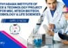 Sathyabama Institute of Science & Technology Project Job For MSc, MTech Biotech, Microbiology & Life Sciences Sathybama Project Job