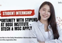 Student Internship Opportunity