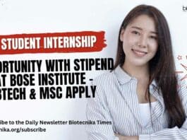 Student Internship Opportunity