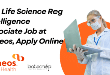 BSc Life Science Reg Intelligence Associate Job at Syneos, Apply Online