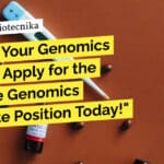 Apply for the Syngene Genomics Associate Position Today! "Unlock Your Genomics Career - Apply for the Syngene Genomics Associate Position Today!"