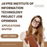 JIIT Project Jobs Available