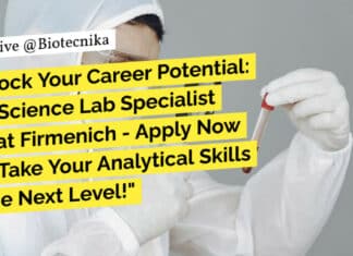 "Unlock Your Career Potential: Life Science Lab Specialist Job at Firmenich - Apply Now and Take Your Analytical Skills to the Next Level!"