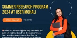 Summer Research Program 2024