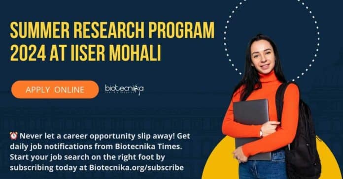 Summer Research Program 2024