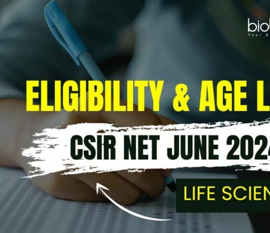 CSIR NET June 2024 Eligibility