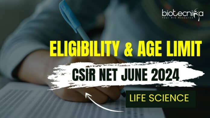 CSIR NET June 2024 Eligibility