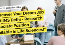 "Discover Your Dream Job at AIIMS Delhi - Research Associate Position Available in Life Sciences!"