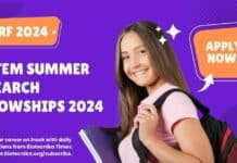 inStem Summer Research Fellowships 2024