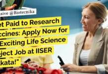 "Get Paid to Research Vaccines: Apply Now for an Exciting Life Science Project Job at IISER Kolkata!"