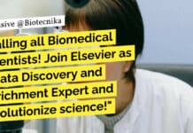 "Calling all Biomedical Scientists! Join Elsevier as a Data Discovery and Enrichment Expert and revolutionize science!"