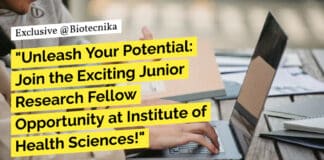 Presidency University MSc Biology Project Job - Apply Now