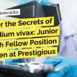 RGCB JRF Recruitment For MSc Life Sciences – Apply Online "Uncover the Secrets of Plasmodium vivax: Junior Research Fellow Position Now Open at Prestigious RGCB!"