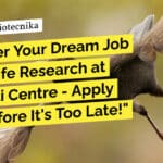 SACON Hiring! MSc & PhD Life Sciences, Zoology, Botany Apply For Multiple Project Vacancies SACON Hiring! MSc & PhD Life Sciences, Zoology, Botany Apply For Multiple Project Vacancies