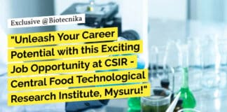 CSIR-CFTRI MSc Biochem Job, Biotech & Microbiology Project Associate Recruitment - Apply Online