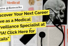 "Discover Your Next Career Move as a Medical Surveillance Specialist at IQVIA! Click Here for Details"