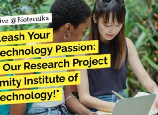 "Unleash Your Biotechnology Passion: Join Our Research Project at Amity Institute of Biotechnology!"