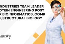 PI Industries Team Leader Protein