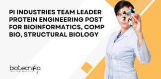 PI Industries Team Leader Protein