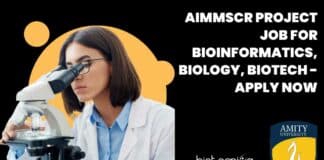 AIMMSCR Project Job Bioinformatics