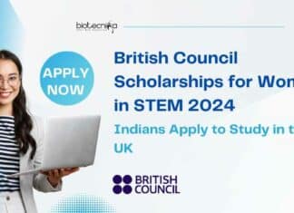 British Council Scholarships for Women in STEM 2024 – Indians Apply to Study in the UK British Council Scholarships 2024
