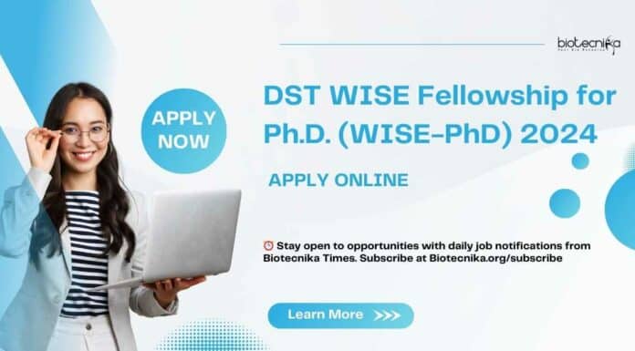 WISE Fellowship PhD (WISE-PhD) 2024