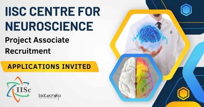 IISc Project Associate Recruitment