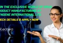 Syngene Drug Product Manufacturing