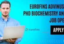 Eurofins Advinus Analyst Job